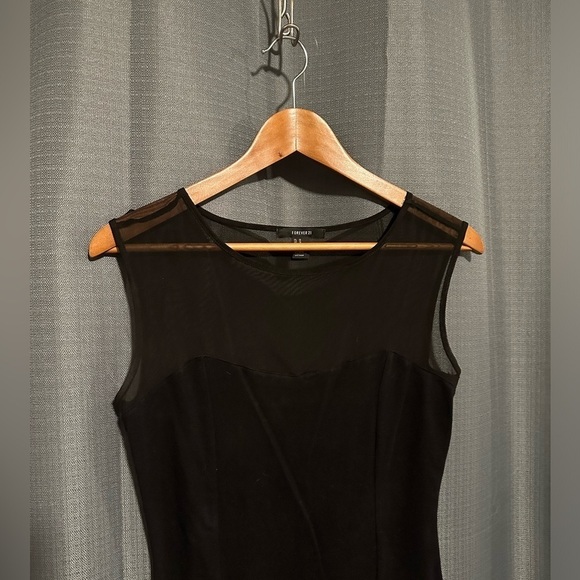 Forever 21 Black Tank Dress - Picture 3 of 5